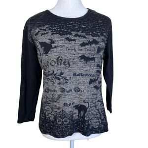 Vintage Halloween Shirt Studio Collection By Endless Designs Distressed Bling